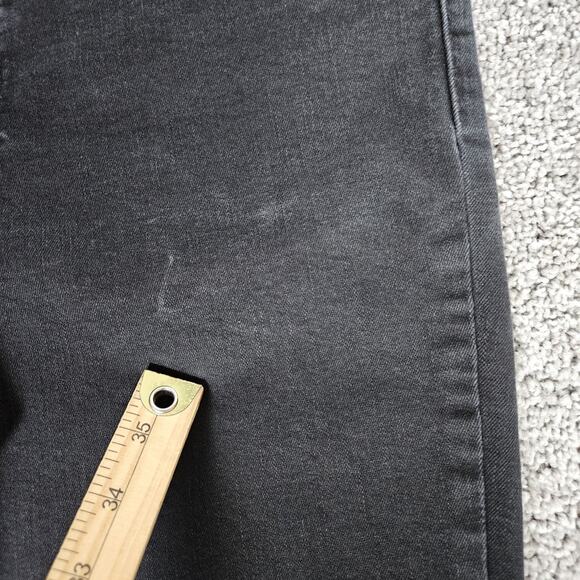 Levis 312 Shaping Slim Jeans Womens 31 Black Stretch Normcore Minimalist - Picture 12 of 14